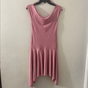 Zara High Low Pink Dress
